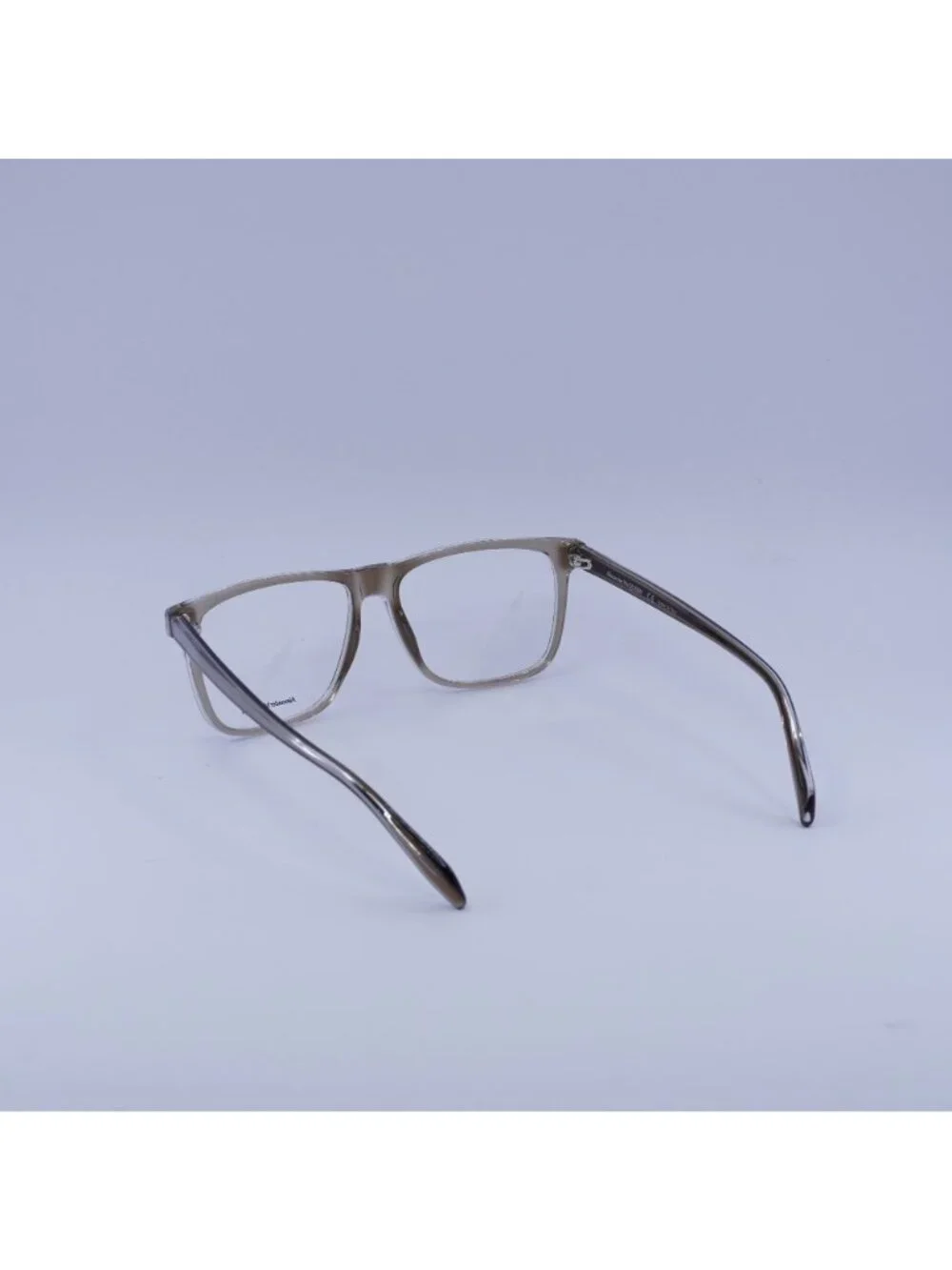 Alexander McQueen AM0247O 002 Eyeglasses Transparent Brown 56mm